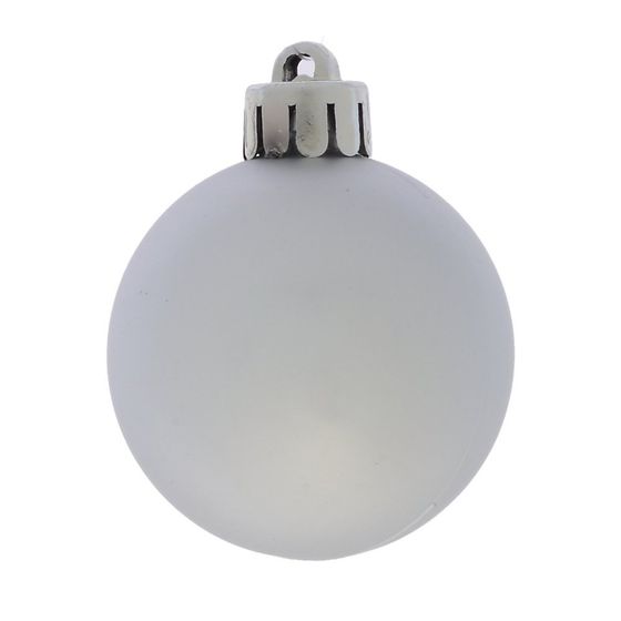 Набор из 12шт Украшение новогоднее "Шар", D 4 см, L9,5 W9,5 H10,5 см
