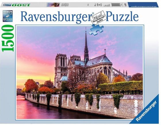 Ravensburger 1500el Живописный Нотр-Дам (587338)