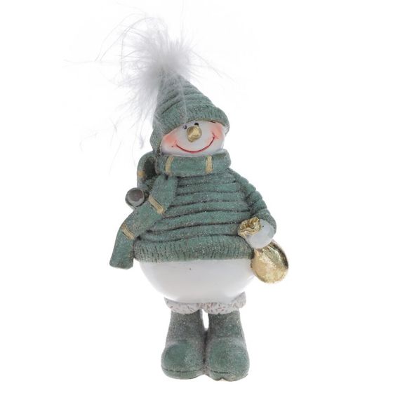Фигурка декоративная &quot;Снеговик&quot;, L6 W5 H10 см, 2в.