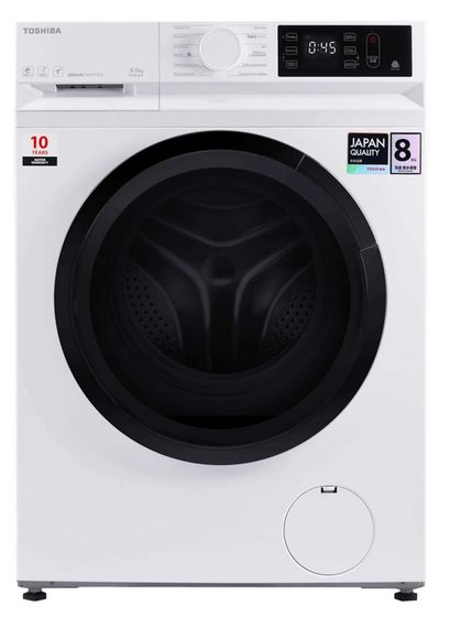 Стиральная машина Toshiba TW-BL90A4UZ (WK) белый, 8кг, 1400об/мин, с паром, инвертор, англ.панель