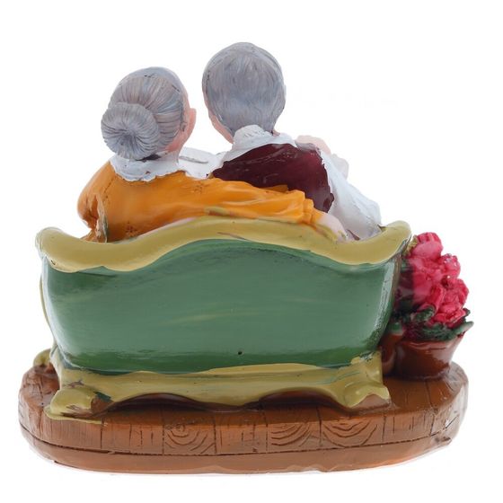 Фигурка декоративная &quot;Бабушка с дедушкой&quot;, L8 W6 H7 см, 2в.