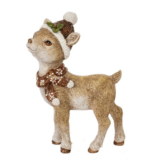 Фигурка декоративная &quot;Олень&quot;, L13 W6 H18 см, 2в.