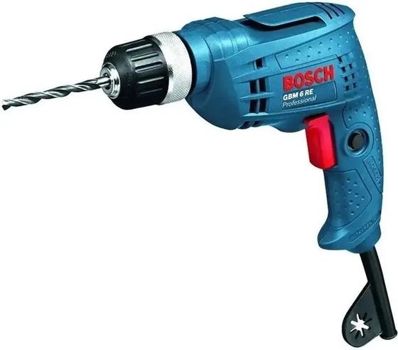 Дрель безударная Bosch GBM 6 RE 350Вт быстрозажимной реверс (0601472600)