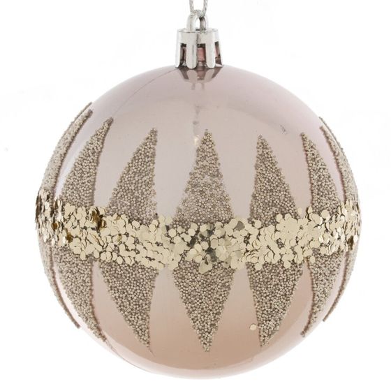 Набор из 12 шт: Украшение новогоднее &quot;Шар&quot;, L35 W27 H9 см