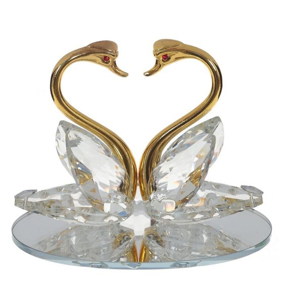 Фигурка декоративная "Лебеди", L13 W9 H10 см