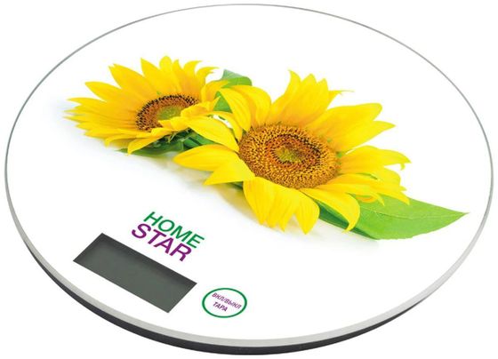 Весы кухонные Homestar HS-3007S подсолнух 7кг рисунок