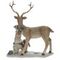 Фигурка декоративная &quot;Олень и дети&quot;, L20 W9 H23 см