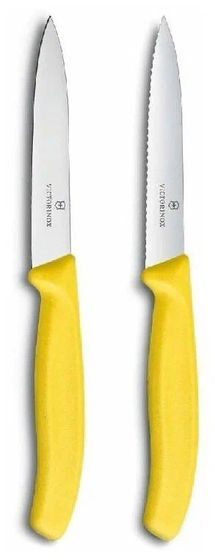 Набор ножей Victorinox 6.7606.L118B 2шт желтый