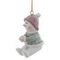 Фигурка декоративная подвесная &quot;Снеговик&quot;, L2,5 W5 H5 см, 2в.