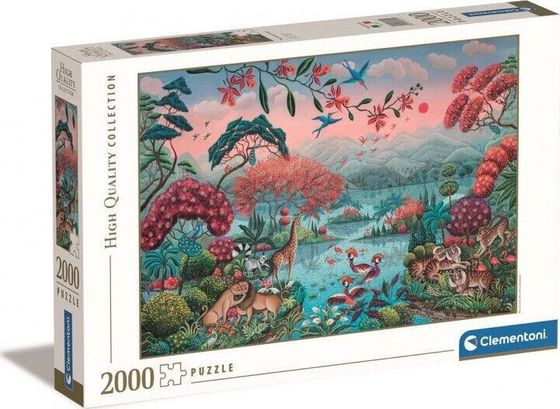 Clementoni Clementoni Puzzle 2000el The Peaceful Jungle 32571