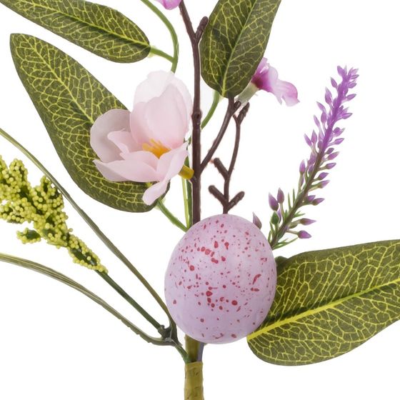 Ветка искусственная "Пасхальная", L10 W5 H35 см
