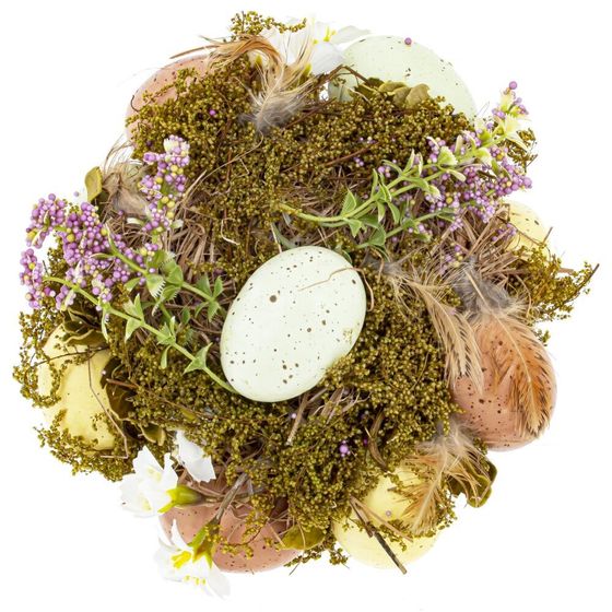 Цветочная композиция &quot;Пасхальная&quot;, Д15 Ш15 В16 см