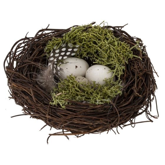 Набор из 2-х изделий декоративных &quot;Пасхальная композиция&quot;, L19,5 W12 H5 см