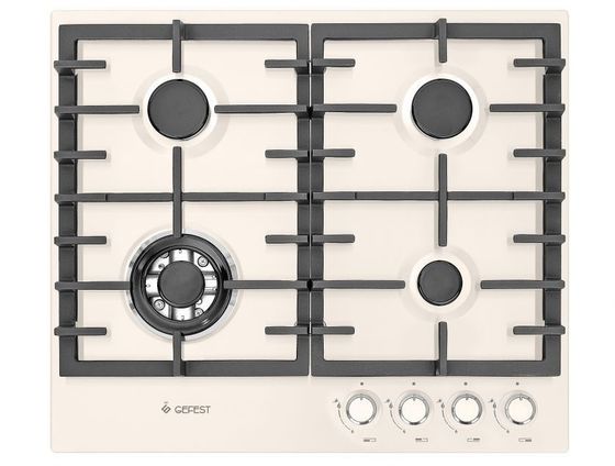 Газовая варочная панель GEFEST ПВГ 1214-01 К81 кремовый
