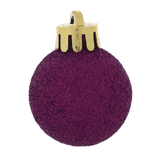 Набор из 25шт Украшение новогоднее &quot;Шар&quot;, D 3 см, L8 W8 H13 см