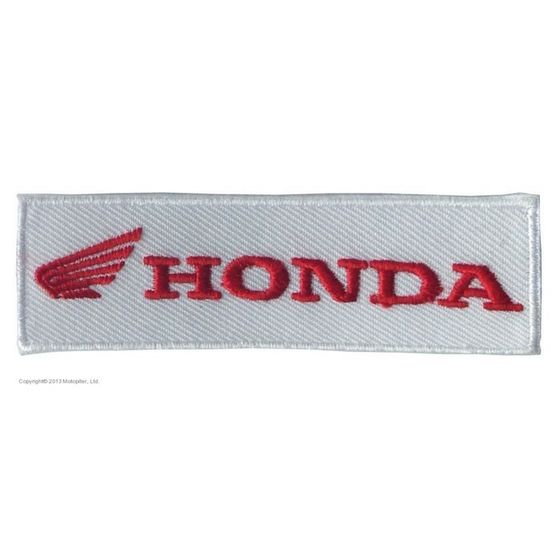 Нашивка лого HONDA, 8 х 2.5 см
