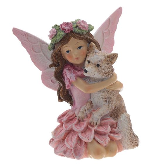 Фигурка декоративная &quot;Фея&quot;, L8 W6,5 H10,5 см, 3в.