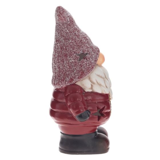 Фигурка декоративная с подсветкой &quot;Гном&quot;, L12 W9 H21 см, (2хLR44), 2в.