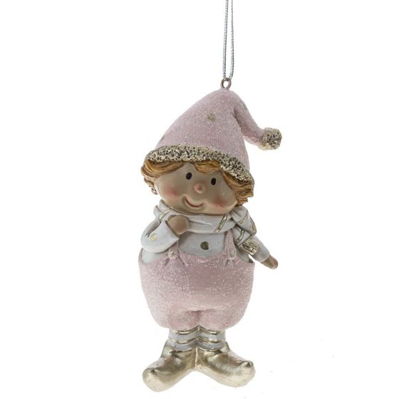 Фигурка декоративная подвесная &quot;Ребёнок&quot;, L6 W5 H11 см, 2в.