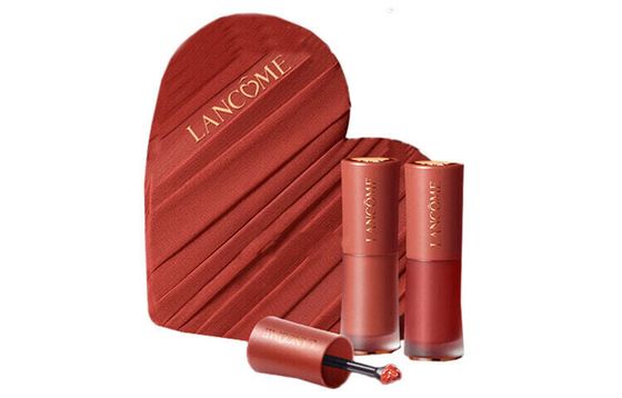 LANKOU ABSOLUE PRECIOUS ESSENCE Love In Double Lip Gloss Makeup Sets Easy-to-Blend Matte Soft Matte 6ml/piece