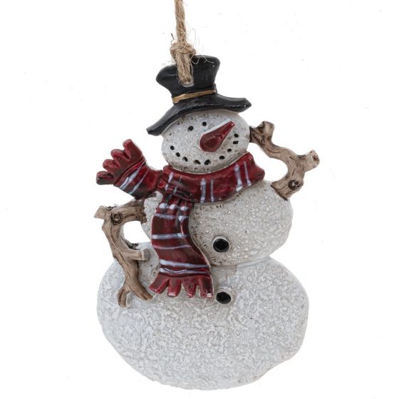 Изделие декоративное подвесное &quot;Снеговик&quot;, 6в, L6 W0,5 H9 см, 6в.