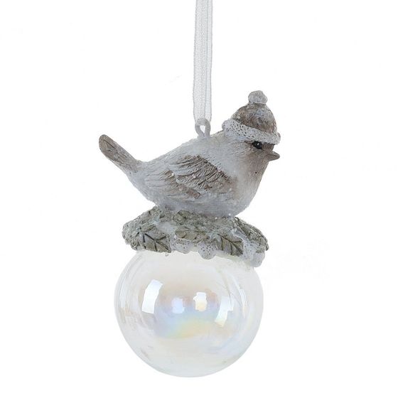 Изделие декоративное подвесное &quot;Птичка&quot;, L5 W4 H7,5 см, 3в.
