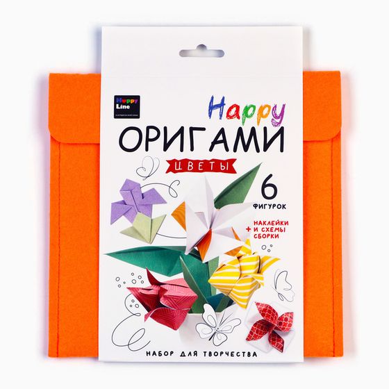 Набор оригами для творчества &quot;Цветы&quot;
