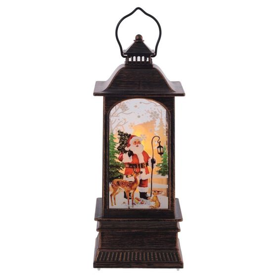 Изделие декоративное &quot;Фонарь&quot; (подсвет, AAAх3 н/п +USB)  L7,5 W7,5 H20 см, 5в.