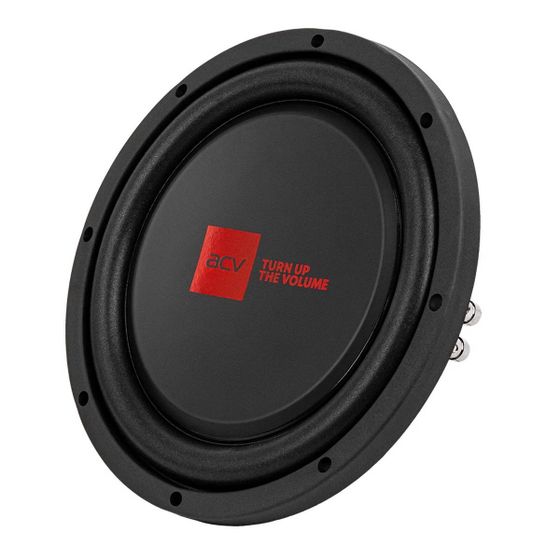 Сабвуфер автомобильный ACV SW-10D2F SLIM 25см/RMS 300Wt/2+2Om/SPL 87дБ