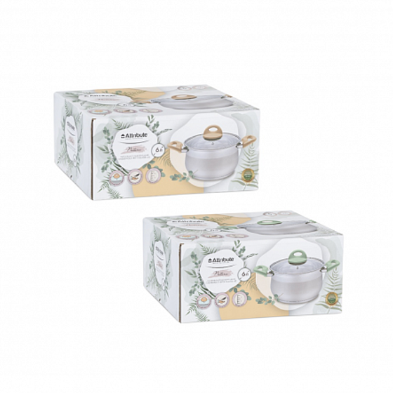 Кастрюля с крышкой NATURA 2.6 л