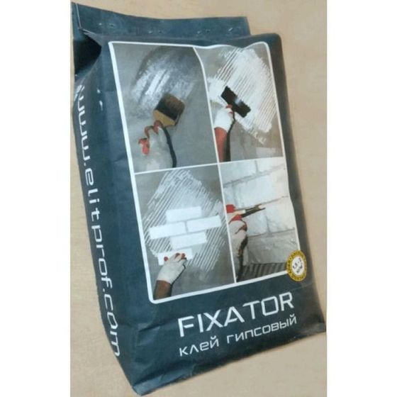 Клей гипсовый ЭлитПроф &quot;FIXATOR&quot; 4 кг