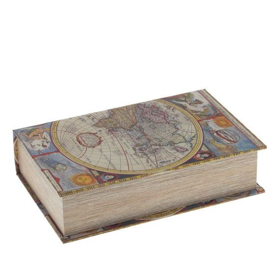 Шкатулка-книга с замком, Д18 Ш7 В27 см