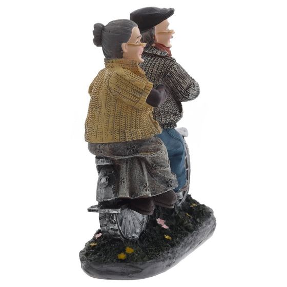 Фигурка декоративная "Бабушка с дедушкой", L17 W7,5 H18,5 см, 2в.