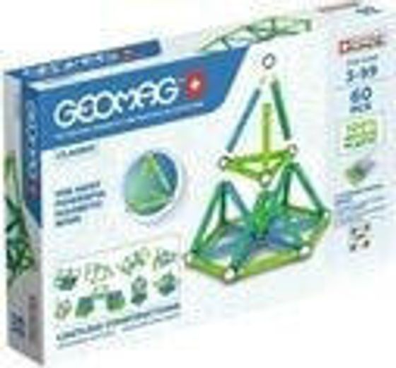 Geomag Klocki magnetyczne Classic Recycled 60 el.