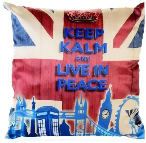 !Подушка декоративная &quot;Union Jack&quot; 35*35 см.,