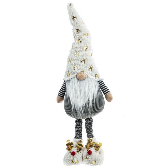 Игрушка набивная &quot;Гном&quot;(телескоп.ноги), L18 W13 H86/32 см