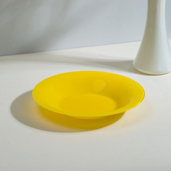 Тарелка суповая АМБИАНТЭ ЙЕЛЛОУ 21см