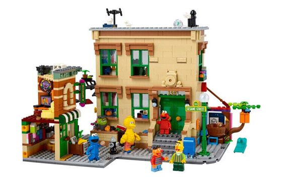 LEGO Ideas 123 Набор «Улица Сезам» 21324