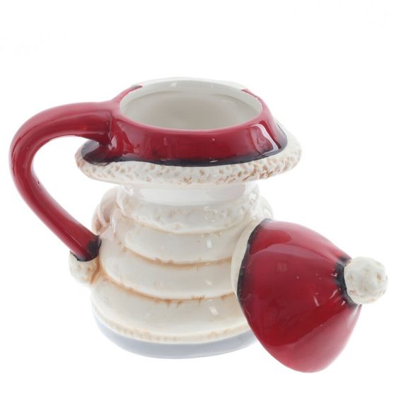 Кружка с крышкой &quot;Снеговик&quot;, 500 мл, L14 W10 H17 см, 2в.