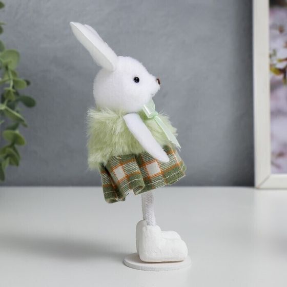 !09 Сувенир &quot;Зайка в клетчатой юбочке&quot; МИКС 5х15,5 см.