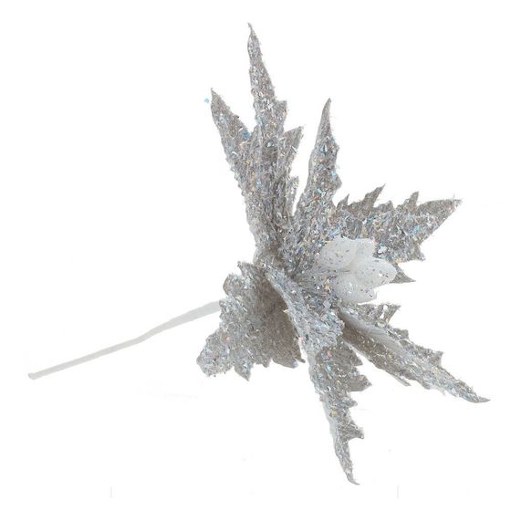 Цветок искусственный &quot;Пуансеттия&quot;, L27 W27 H39 см