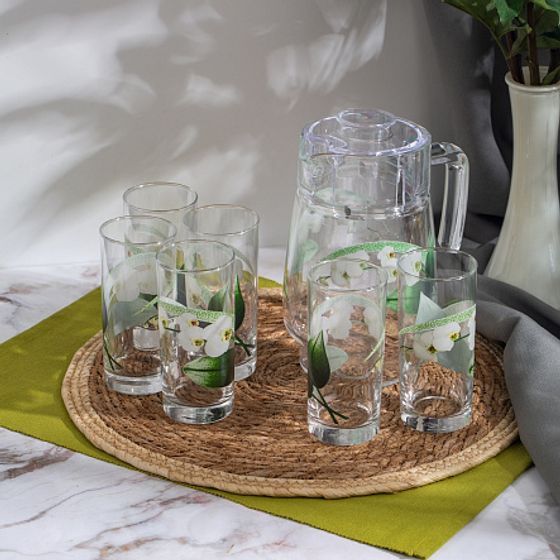 Набор столовый DIWALI WHITE ORCHID 46 предметов