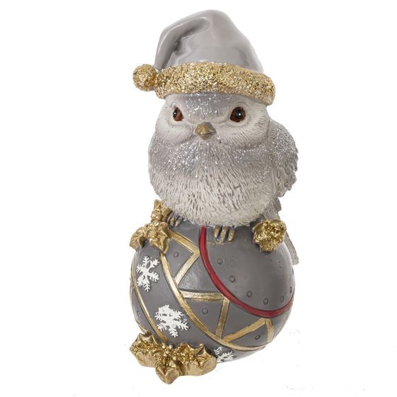 Фигурка декоративная &quot;Птичка&quot;, L10 W7 H15 см, 2в.