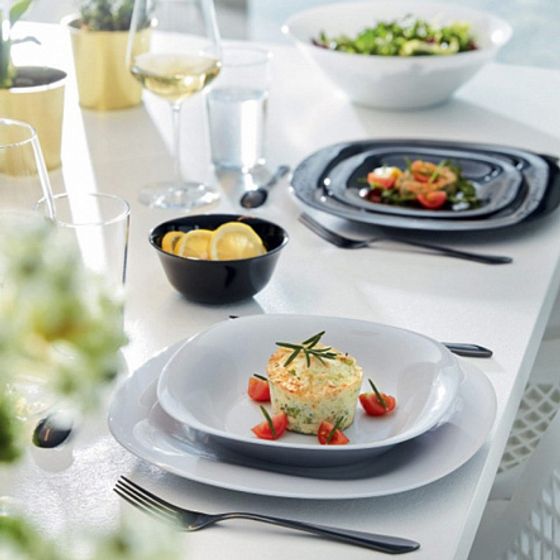 Тарелка суповая КАРИН ГРАНИТ 22см