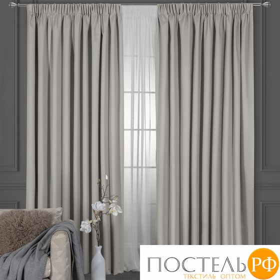 TOGAS Шторы ЛЕГРАНО беж. 260x275-2, подхваты-2, 4 пр.