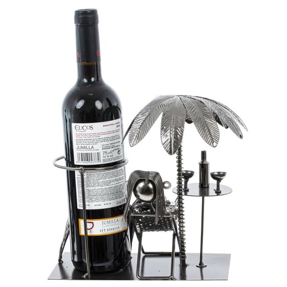 Подставка для бутылки &quot;На отдыхе&quot;, Д22 Ш16 В22 см