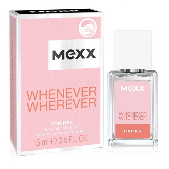 Mexx Whenever Wherever 15 мл туалетный спрей для женщин