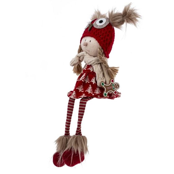 Игрушка набивная &quot;Девочка&quot;, L20 W11 H53,5 см, 2в.