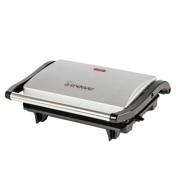 Электрогриль Endever Grillmaster 115 1500Вт серебристый/черный