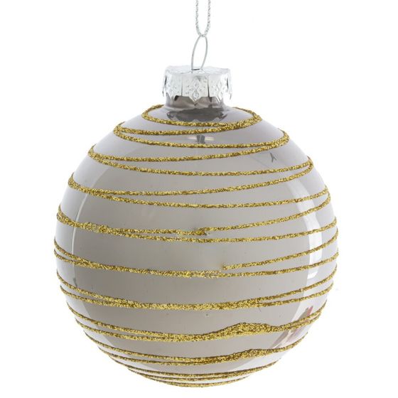 Украшение новогоднее &quot;Шар&quot;, D8 см, L8 W8 H10 см, 2в.